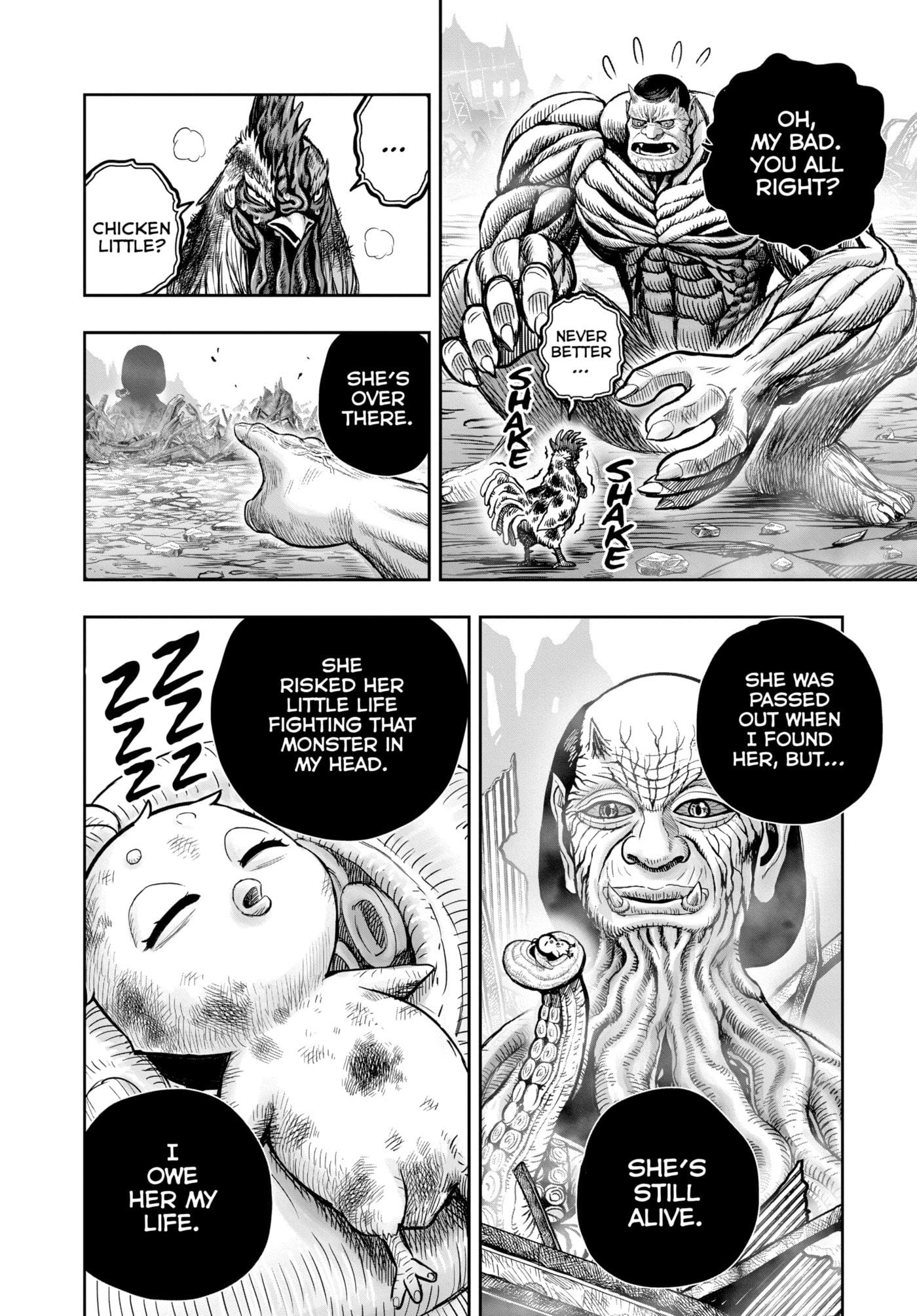 Read Niwatori Fighter chapter 27 image 25 on Lezhin