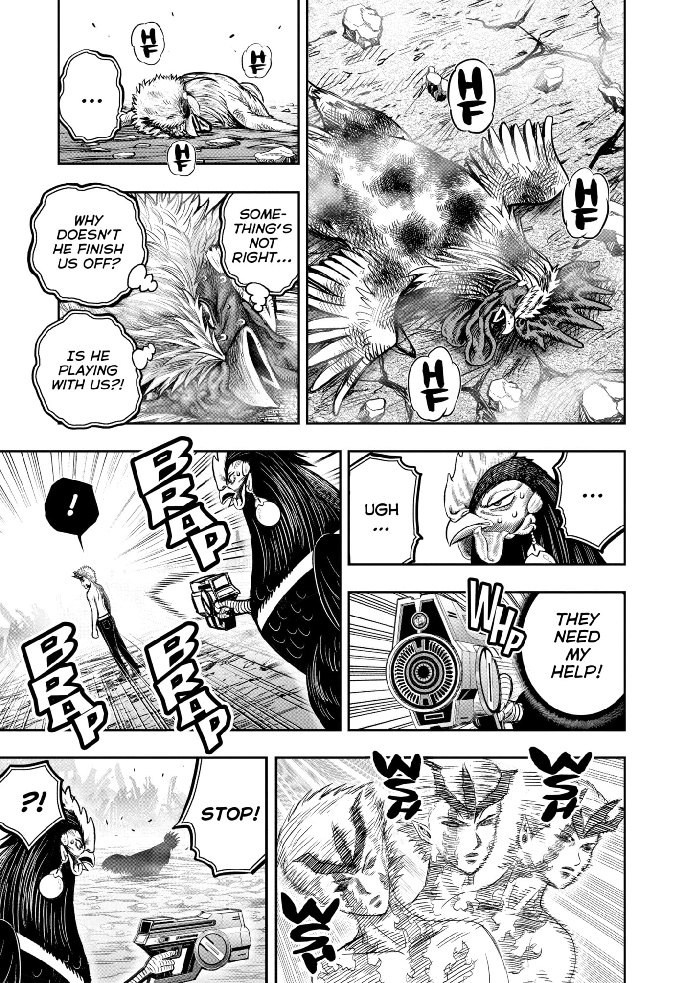 Read Niwatori Fighter chapter 27 image 34 on Lezhin
