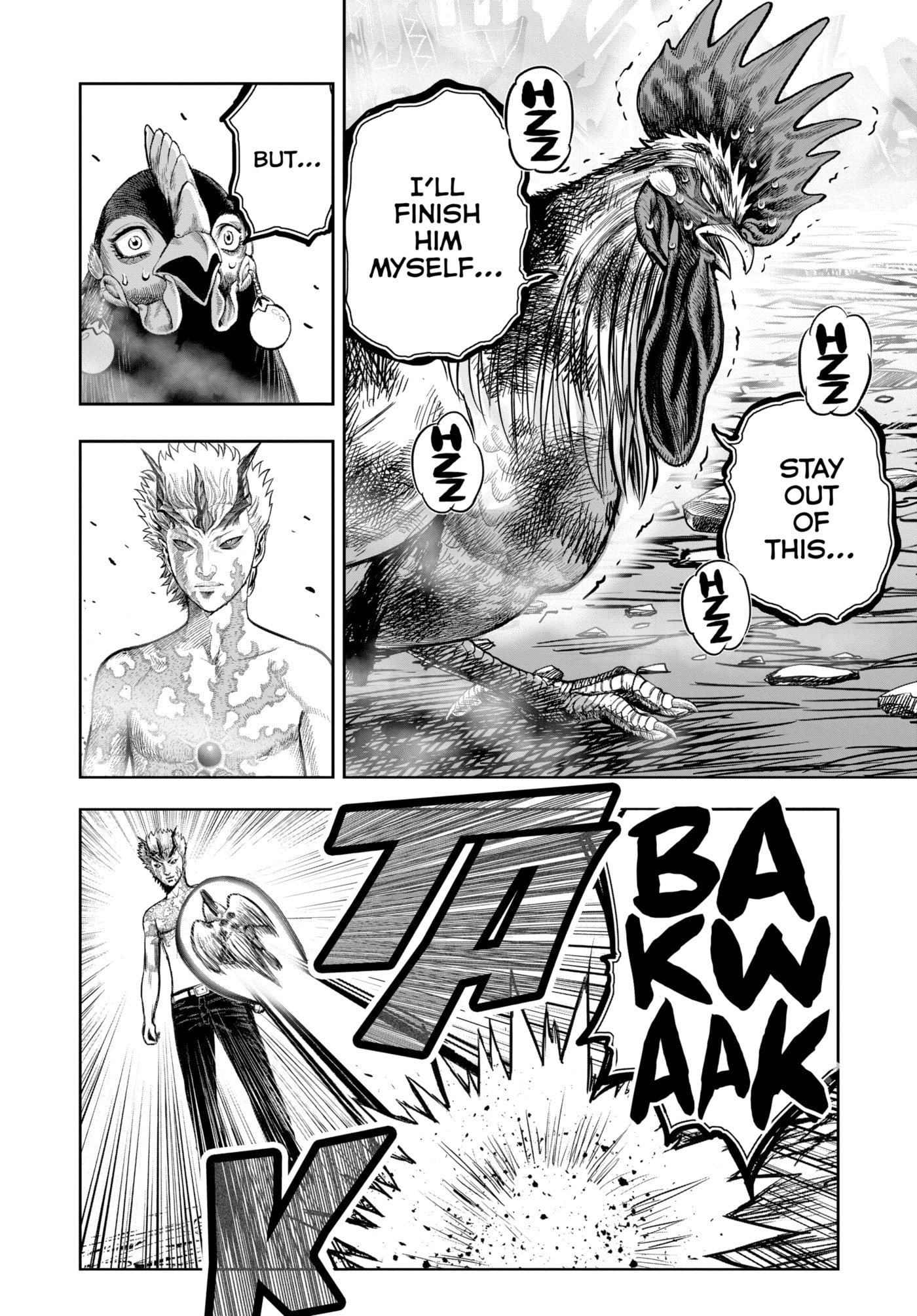 Read Niwatori Fighter chapter 27 image 35 on Lezhin