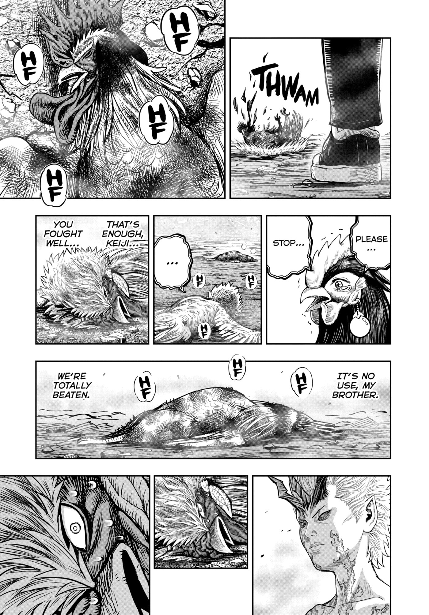 Read Niwatori Fighter chapter 27 image 38 on Lezhin