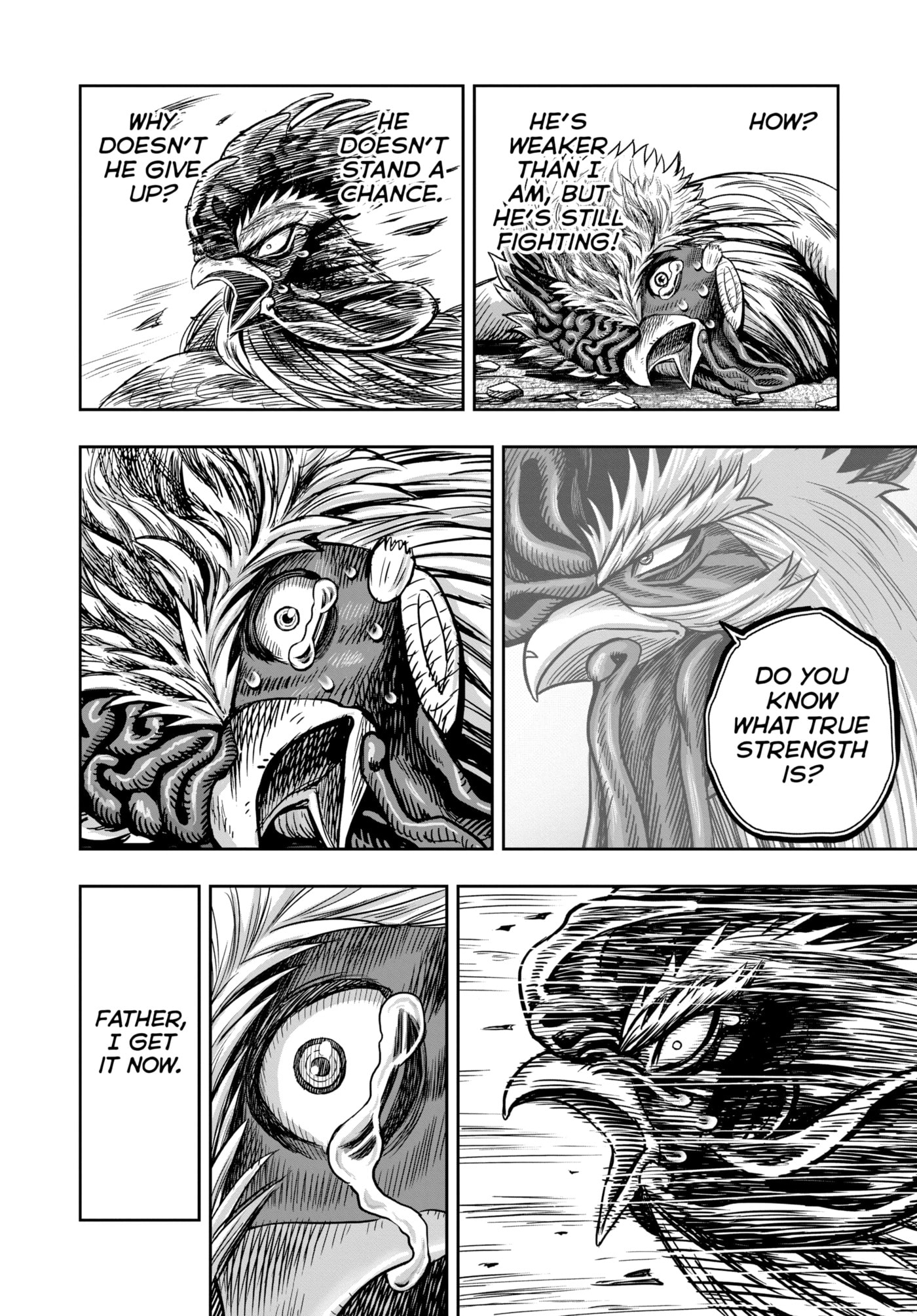Read Niwatori Fighter chapter 27 image 41 on Lezhin