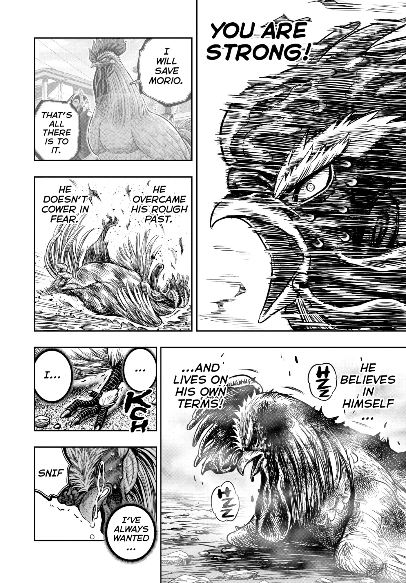 Read Niwatori Fighter chapter 27 image 43 on Lezhin