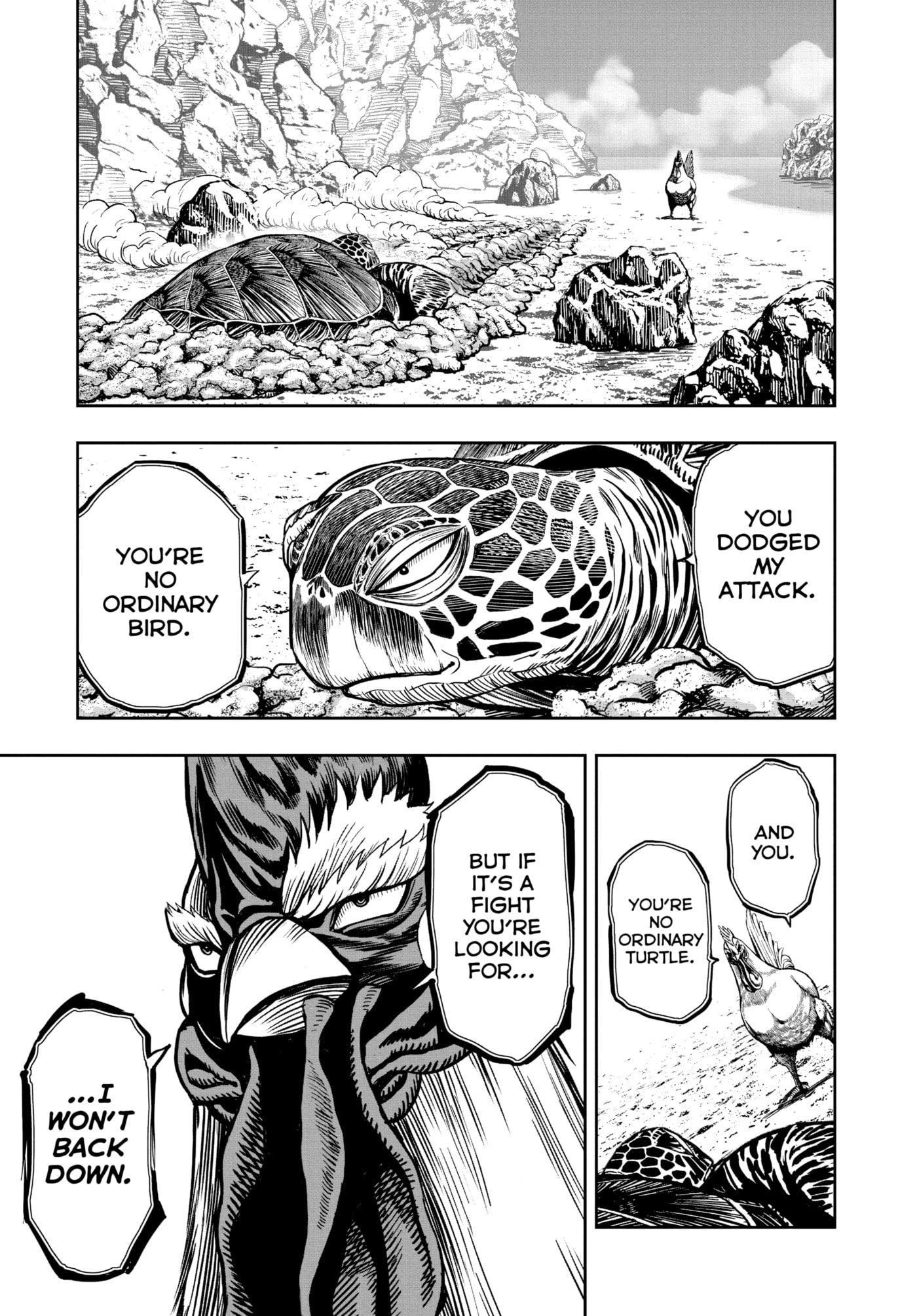 Read Niwatori Fighter chapter 4 image 12 on Lezhin