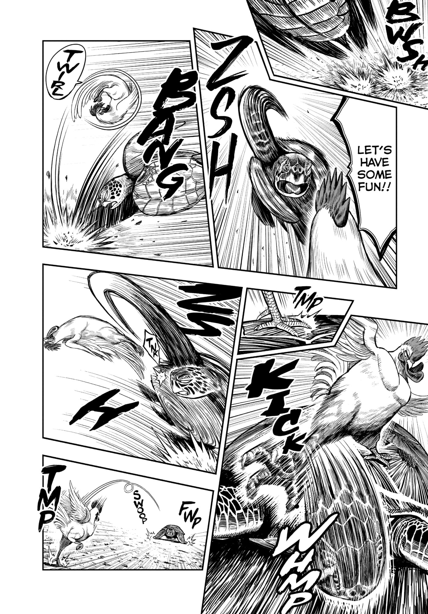 Read Niwatori Fighter chapter 4 image 15 on Lezhin