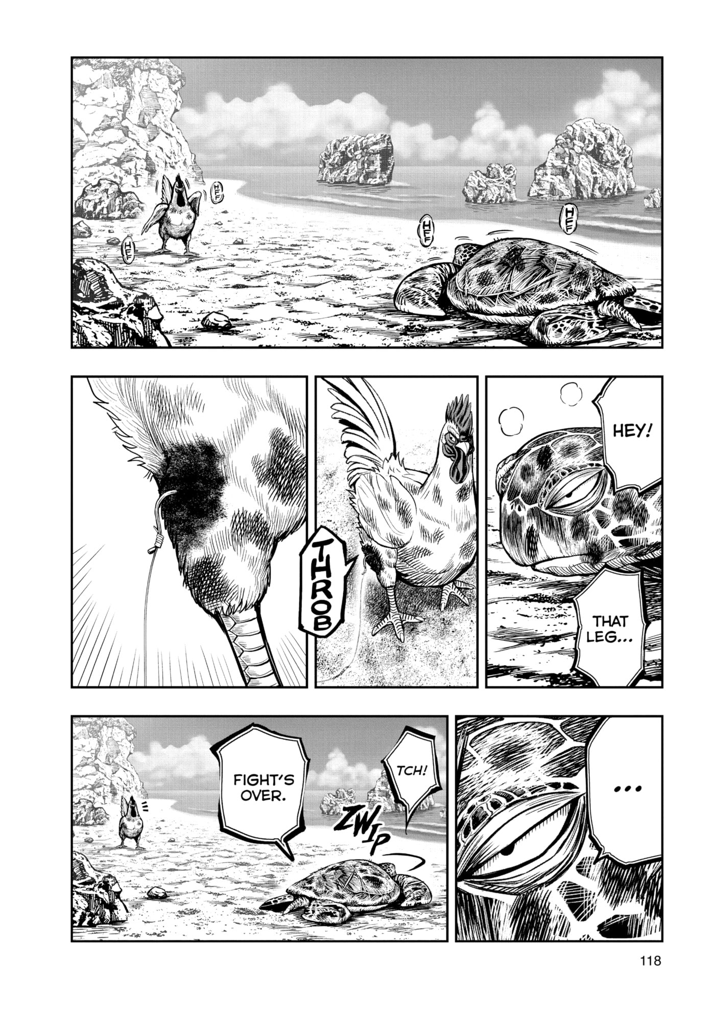 Read Niwatori Fighter chapter 4 image 17 on Lezhin