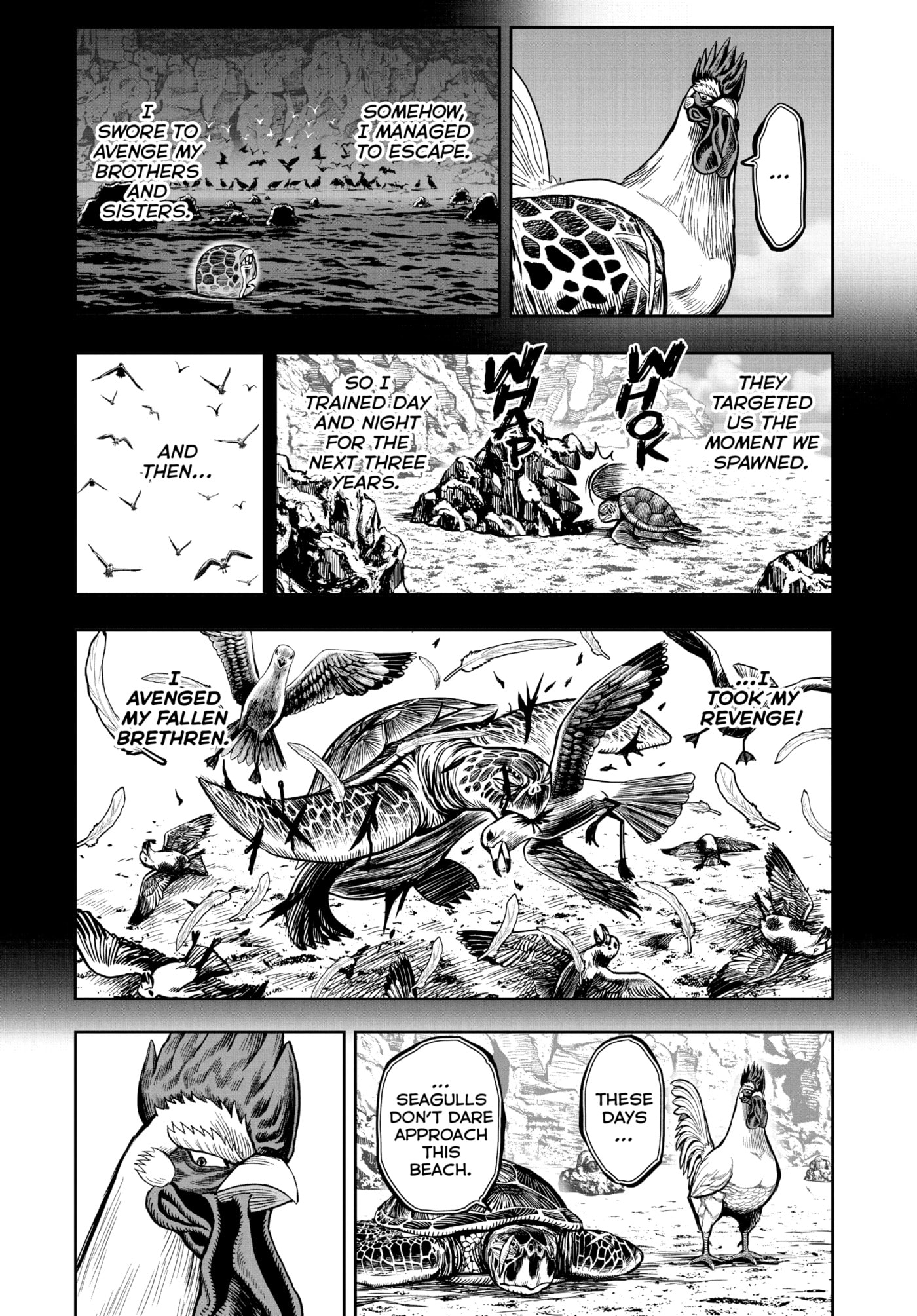 Read Niwatori Fighter chapter 4 image 22 on Lezhin