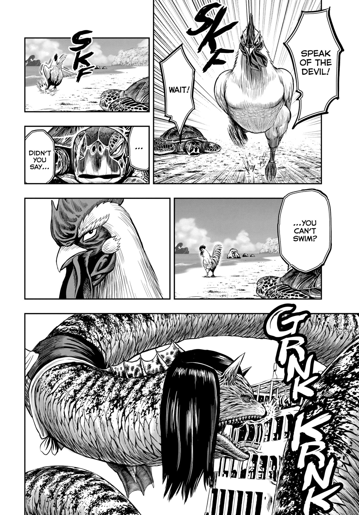 Read Niwatori Fighter chapter 4 image 26 on Lezhin