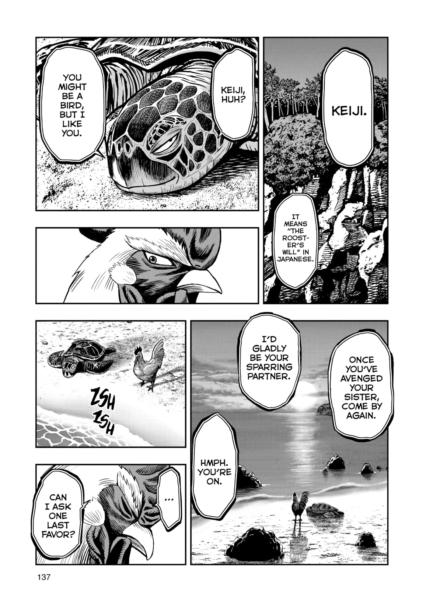 Read Niwatori Fighter chapter 4 image 34 on Lezhin
