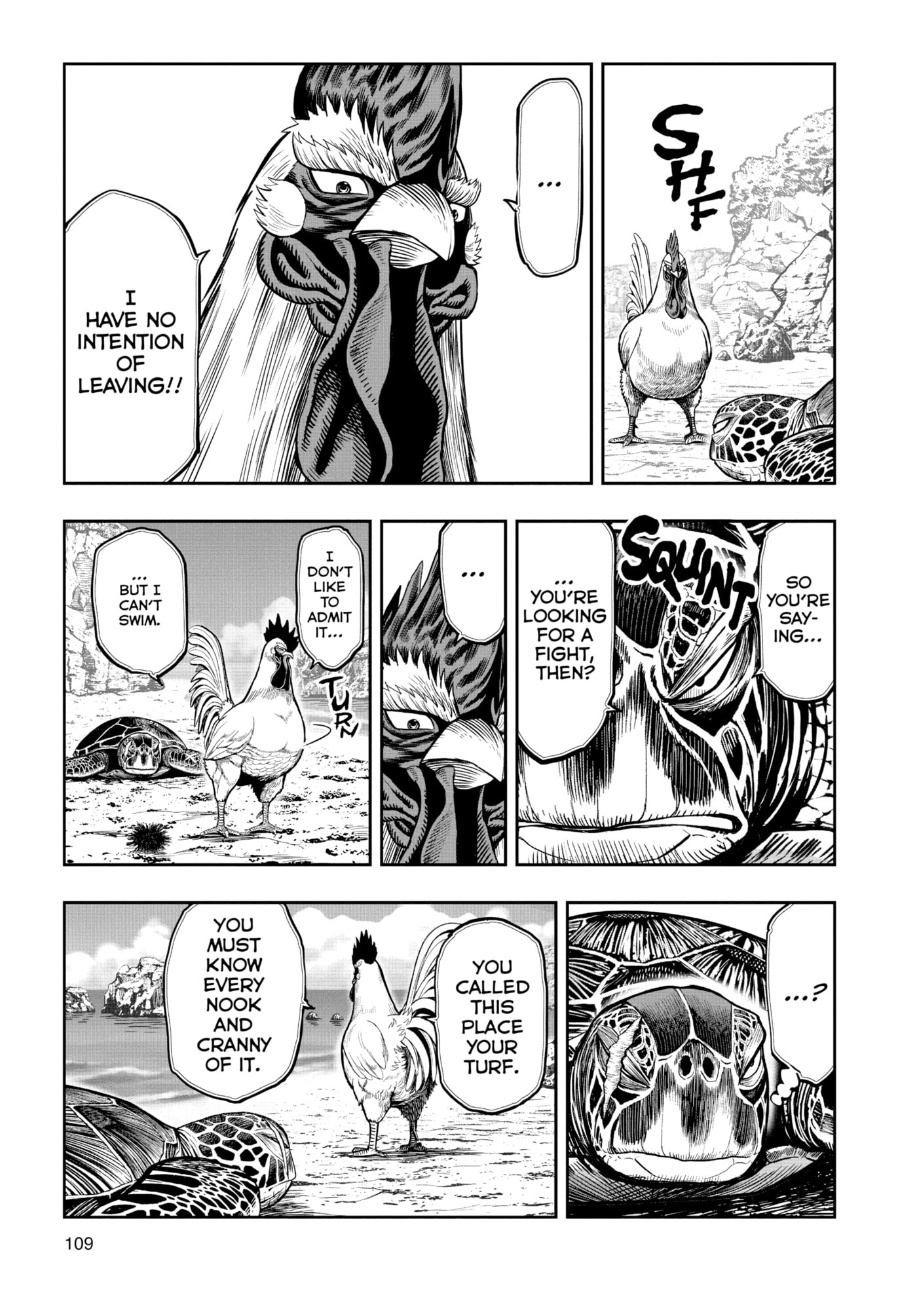 Read Niwatori Fighter chapter 4 image 8 on Lezhin