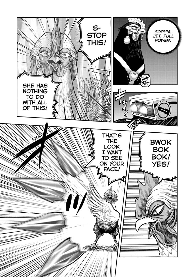 Read Niwatori Fighter chapter 49 image 13 on Lezhin