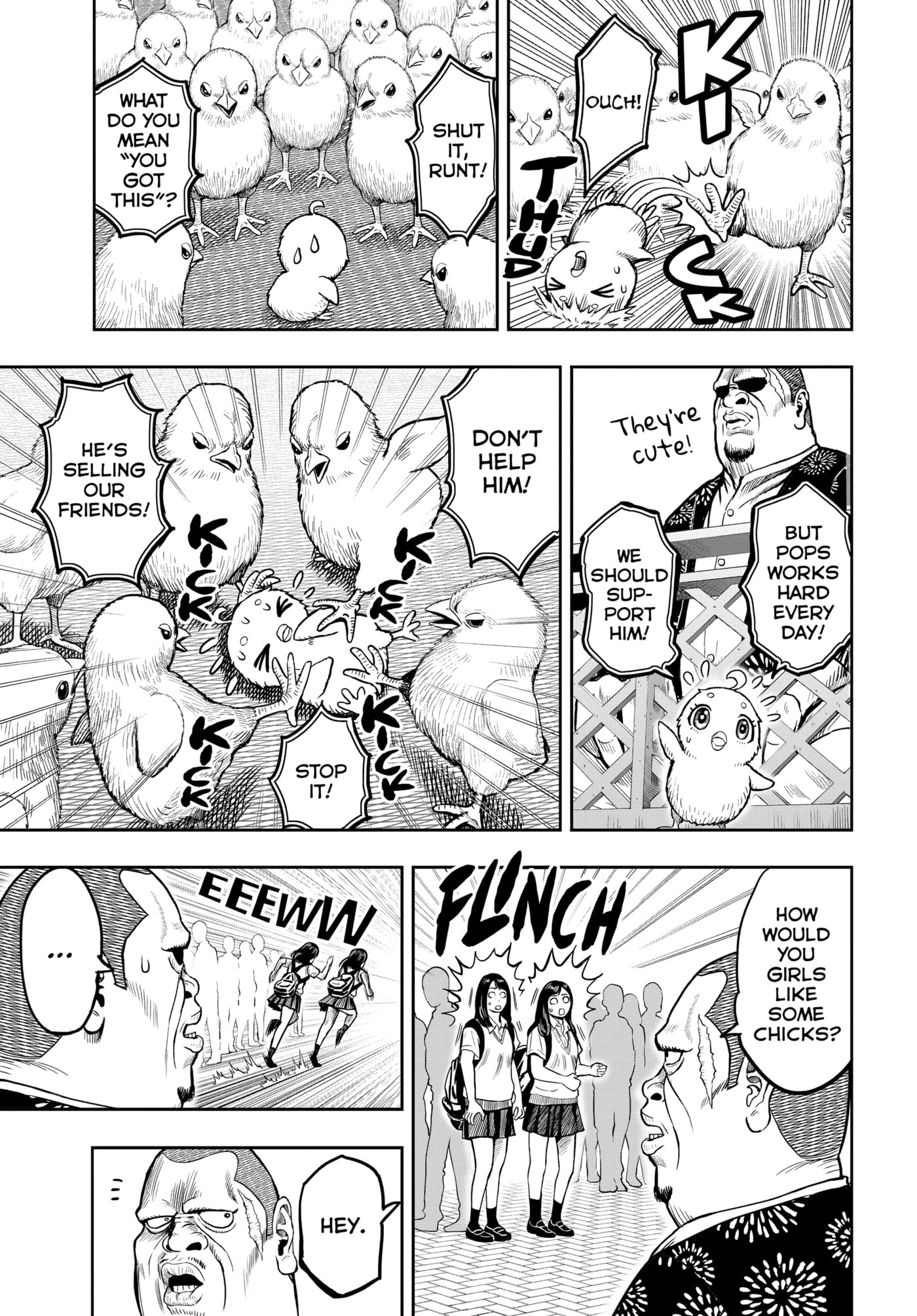 Read Niwatori Fighter chapter 5 image 2 on Lezhin