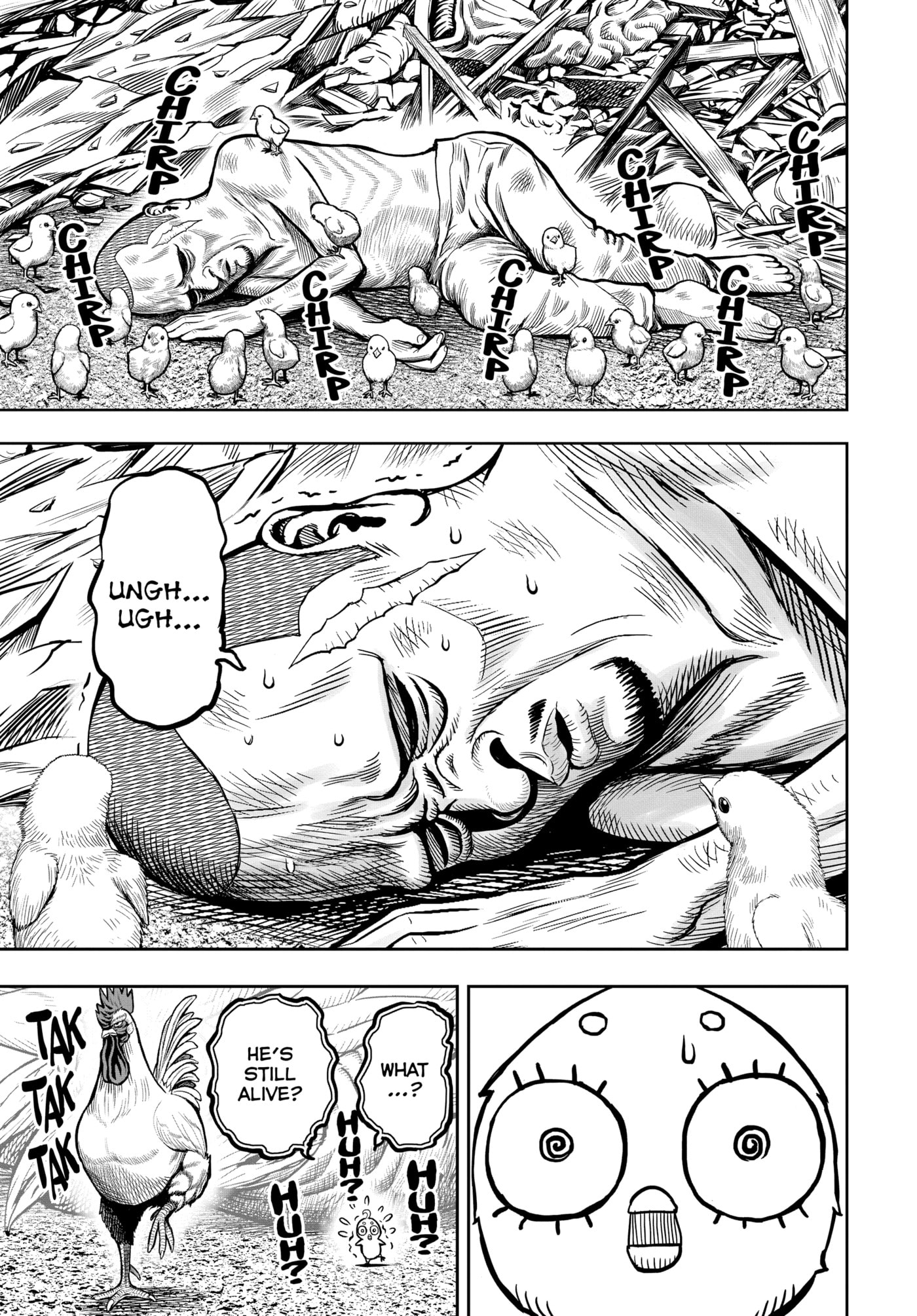 Read Niwatori Fighter chapter 5 image 37 on Lezhin