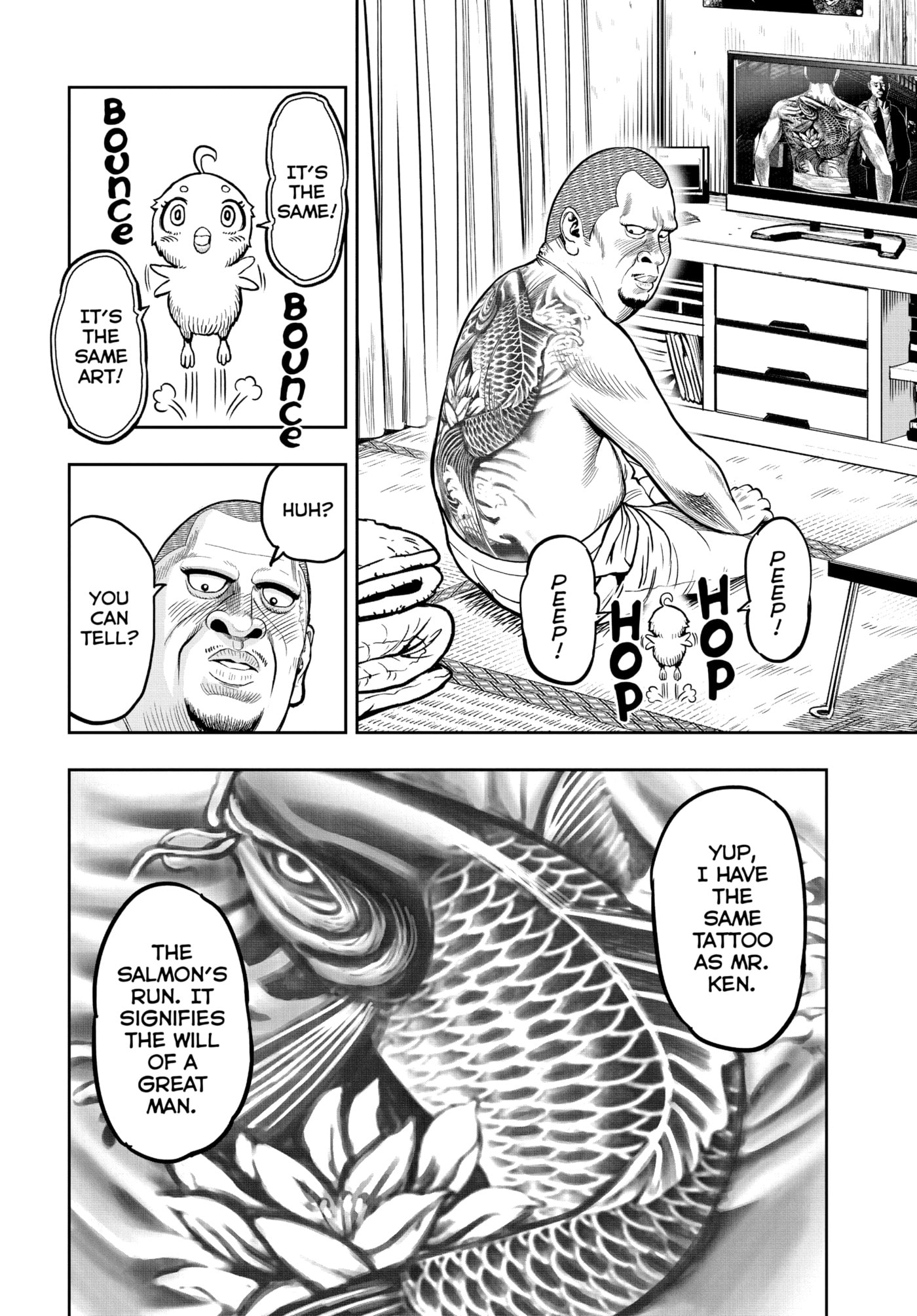 Read Niwatori Fighter chapter 5 image 9 on Lezhin