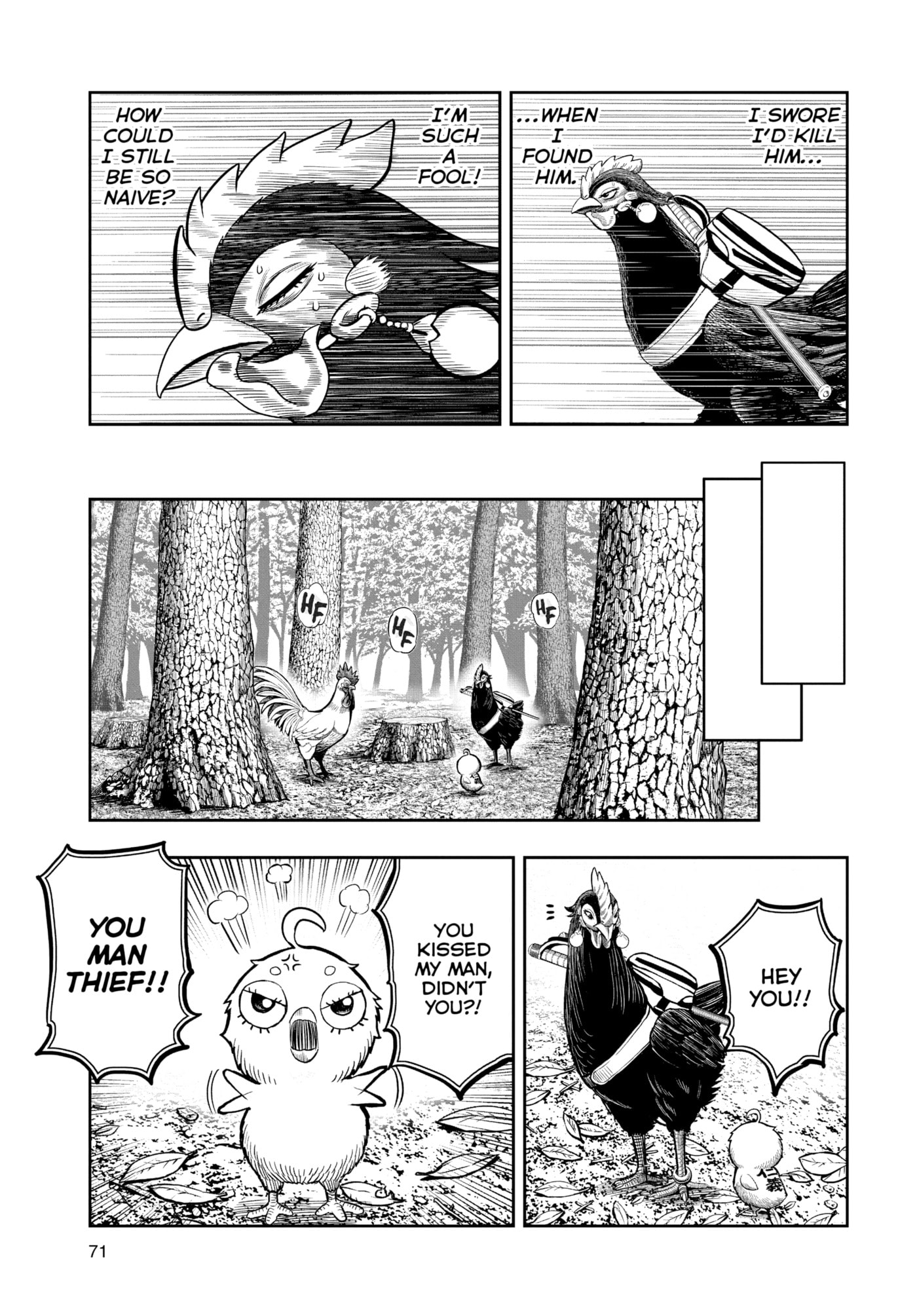 Read Niwatori Fighter chapter 7 image 22 on Lezhin
