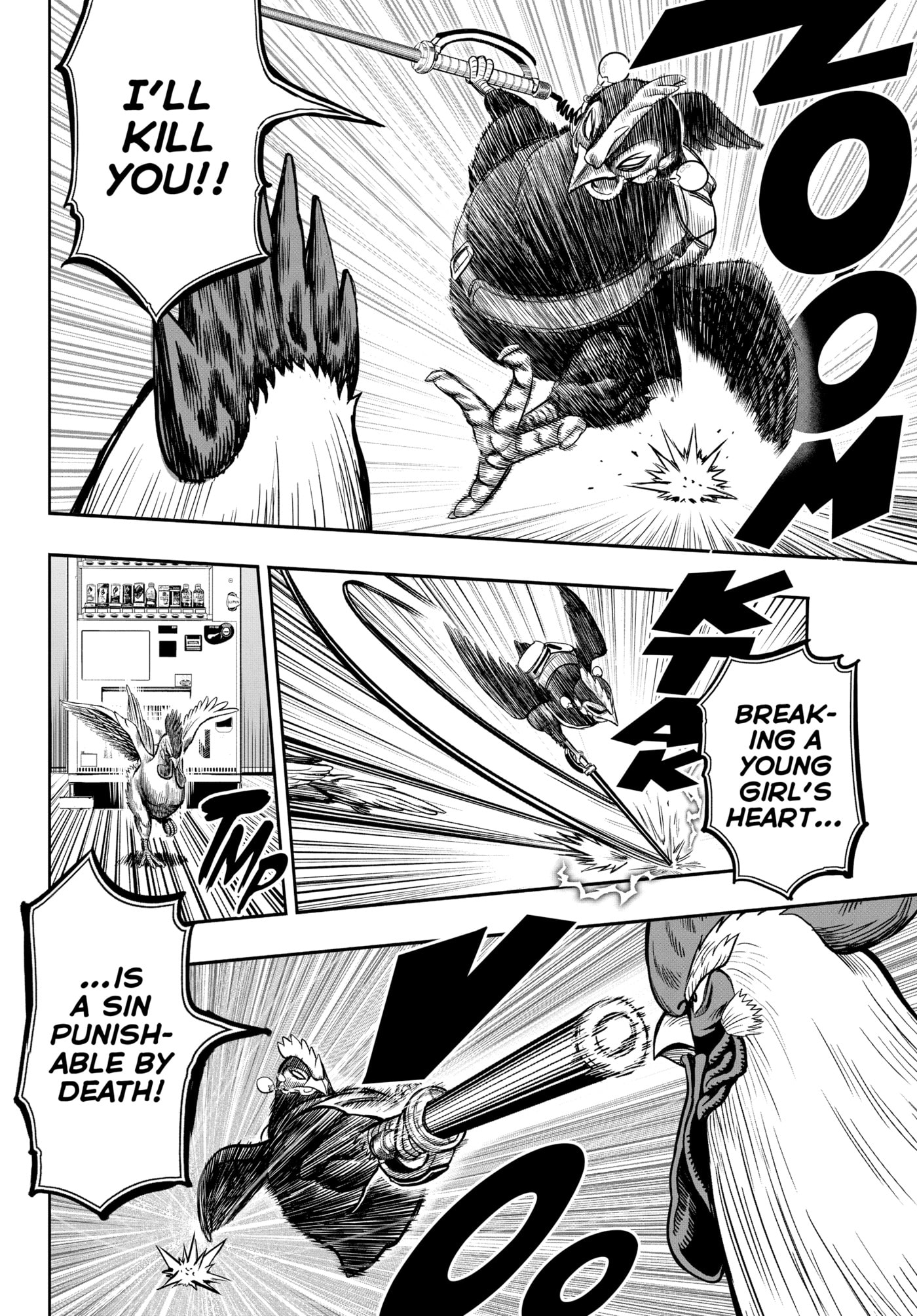 Read Niwatori Fighter chapter 7 image 9 on Lezhin