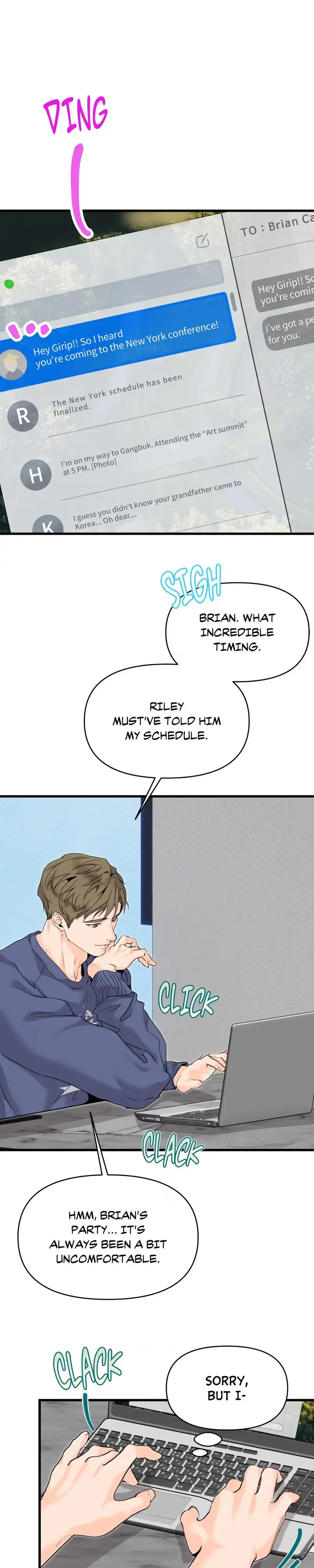 Read No Hard Feelings chapter 18 image 7 on Lezhin