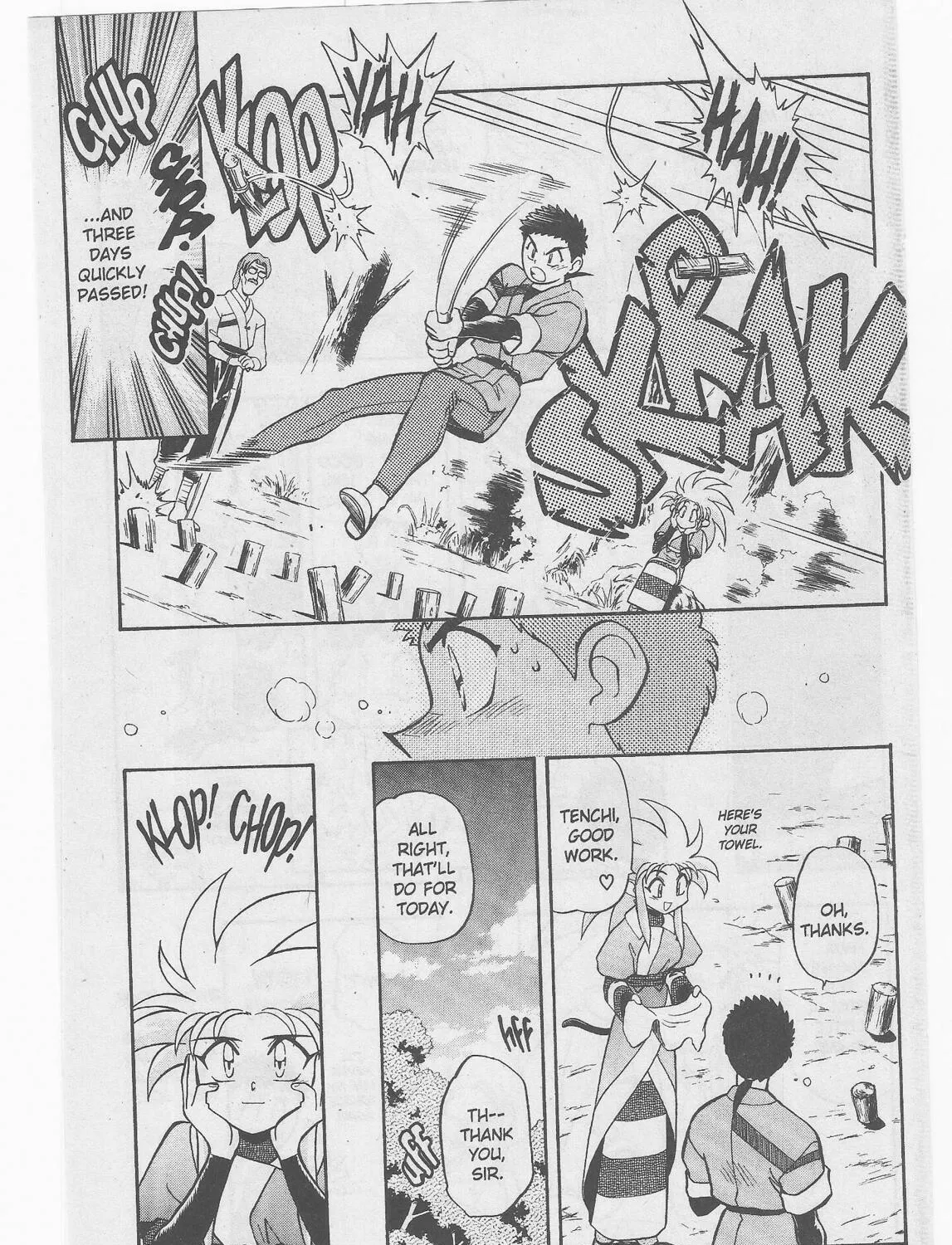 Read No Need for Tenchi! chapter 46 image 22 on Lezhin