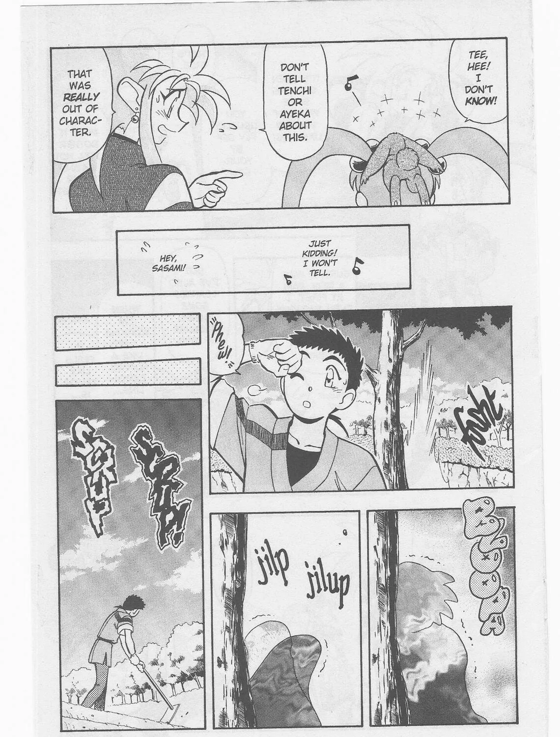 Read No Need for Tenchi! chapter 47 image 14 on Lezhin