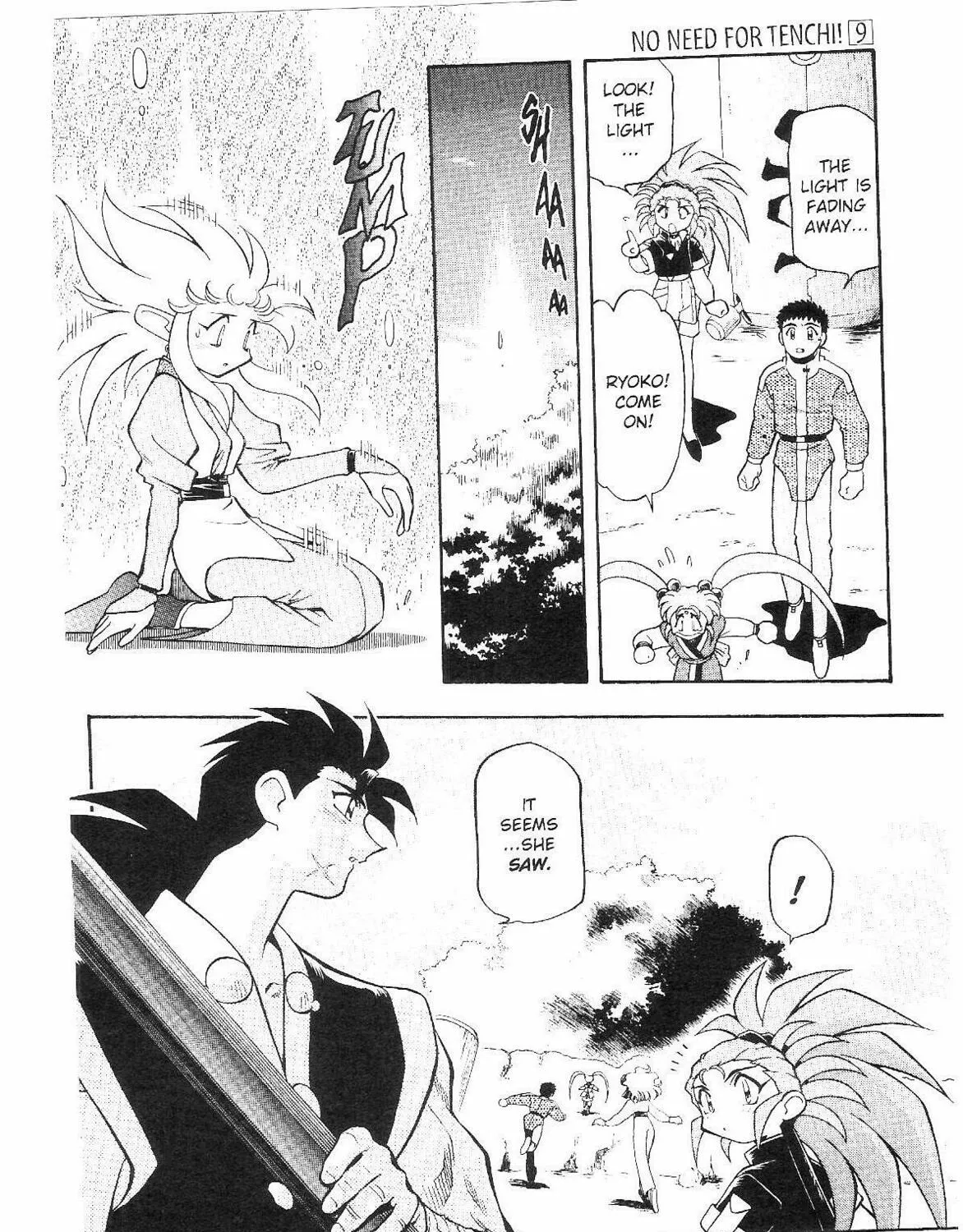 Read No Need for Tenchi! chapter 55 image 56 on Lezhin