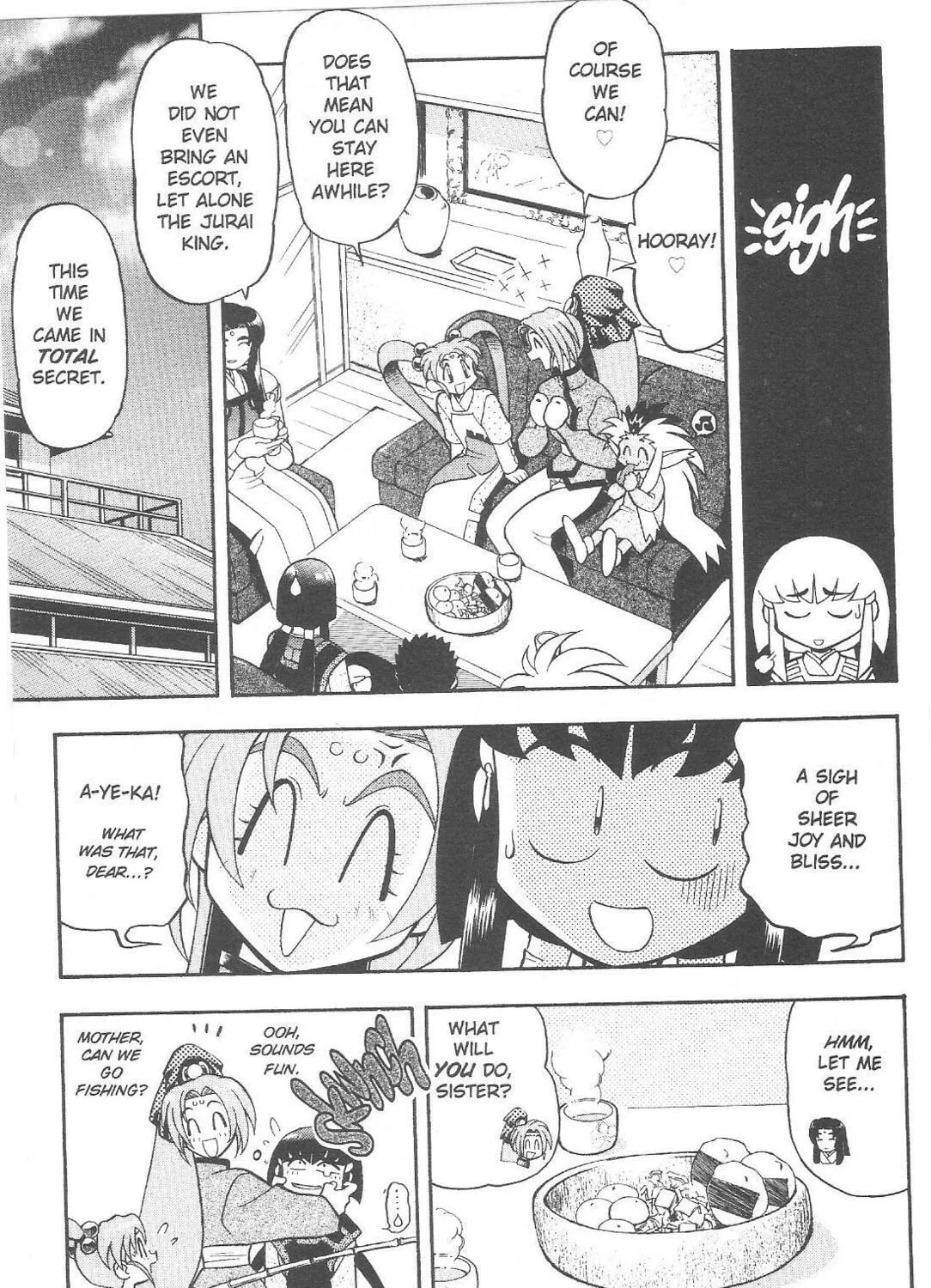 Read No Need for Tenchi! chapter 62 image 10 on Lezhin