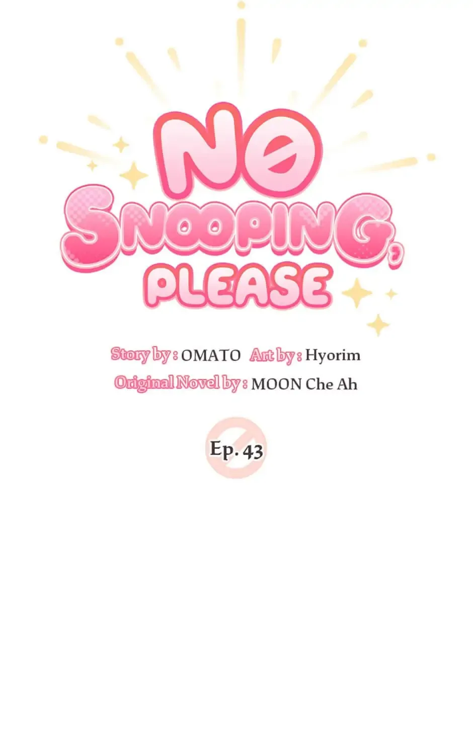 Read No Snooping, Please chapter 43 image 2 on Lezhin