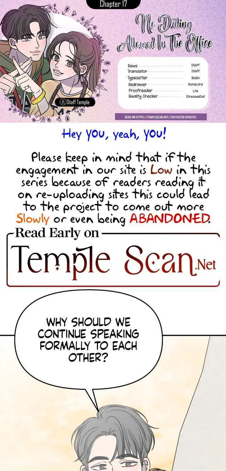 Read No to Office Romance! chapter 17 image 1 on Lezhin