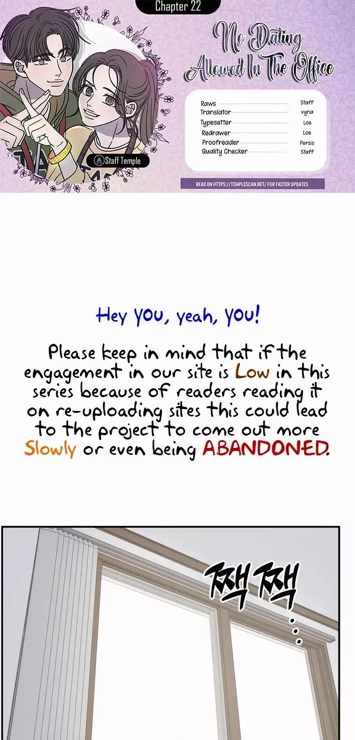 Read No to Office Romance! chapter 22 image 1 on Lezhin