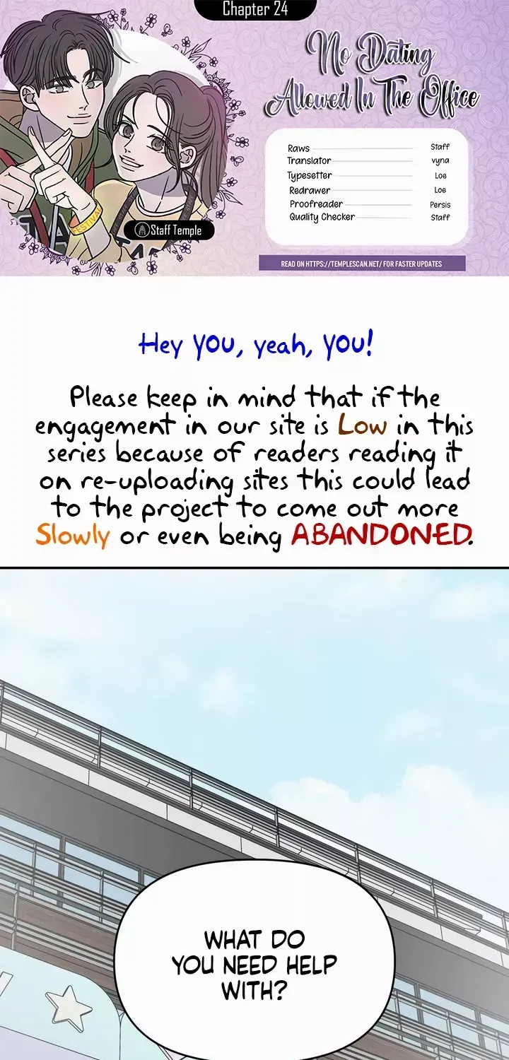 Read No to Office Romance! chapter 24 image 1 on Lezhin