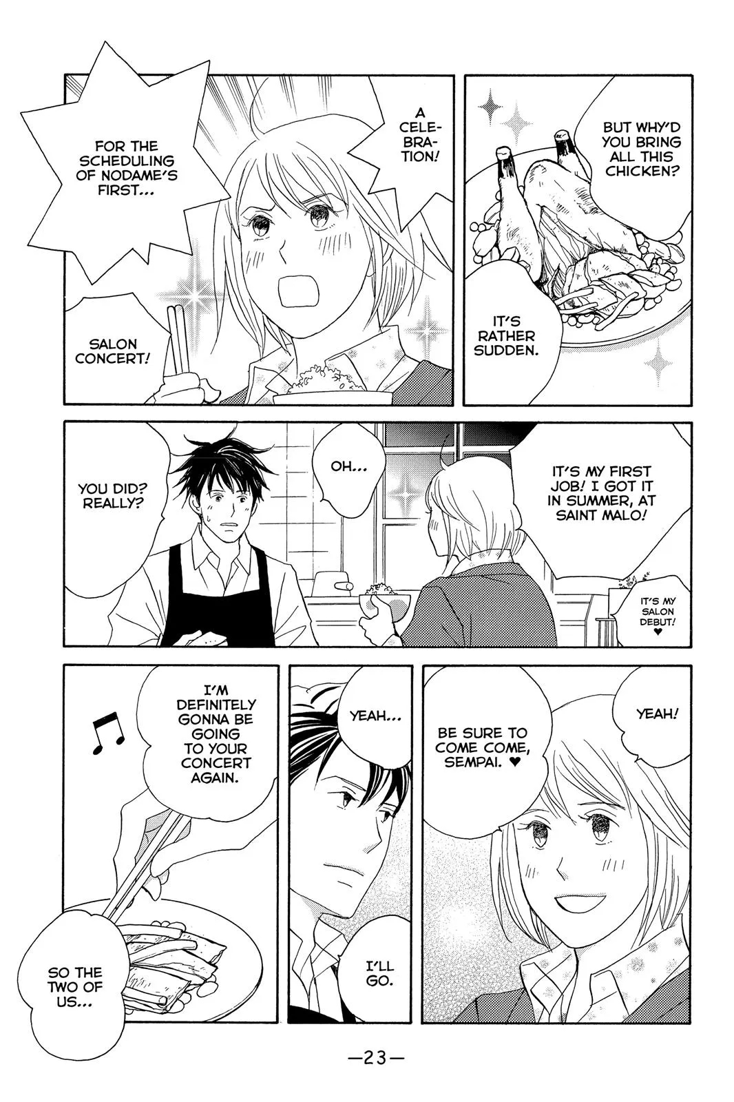 Read Nodame Cantable chapter 101 image 23 on Lezhin