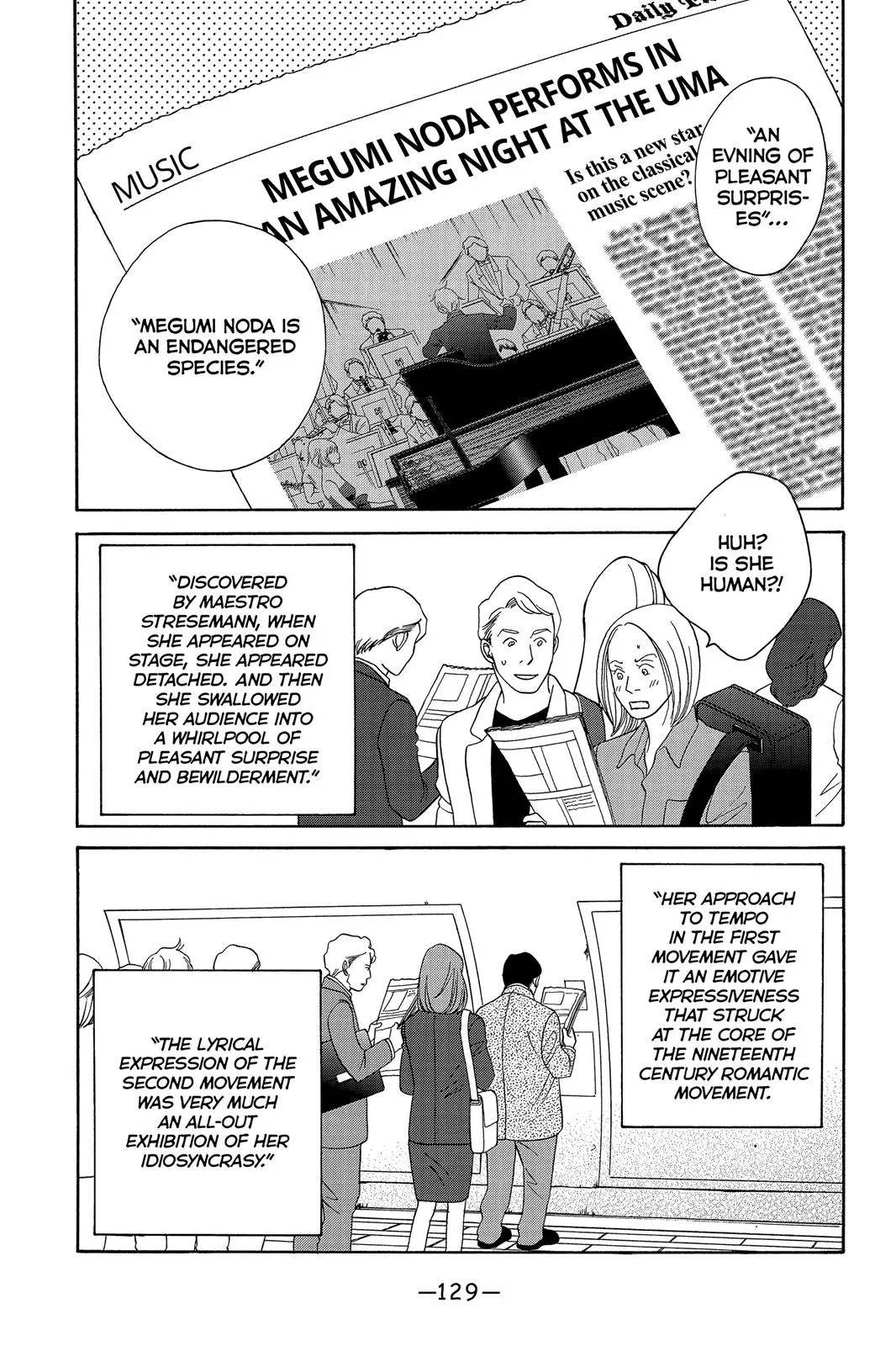 Read Nodame Cantable chapter 129 image 4 on Lezhin
