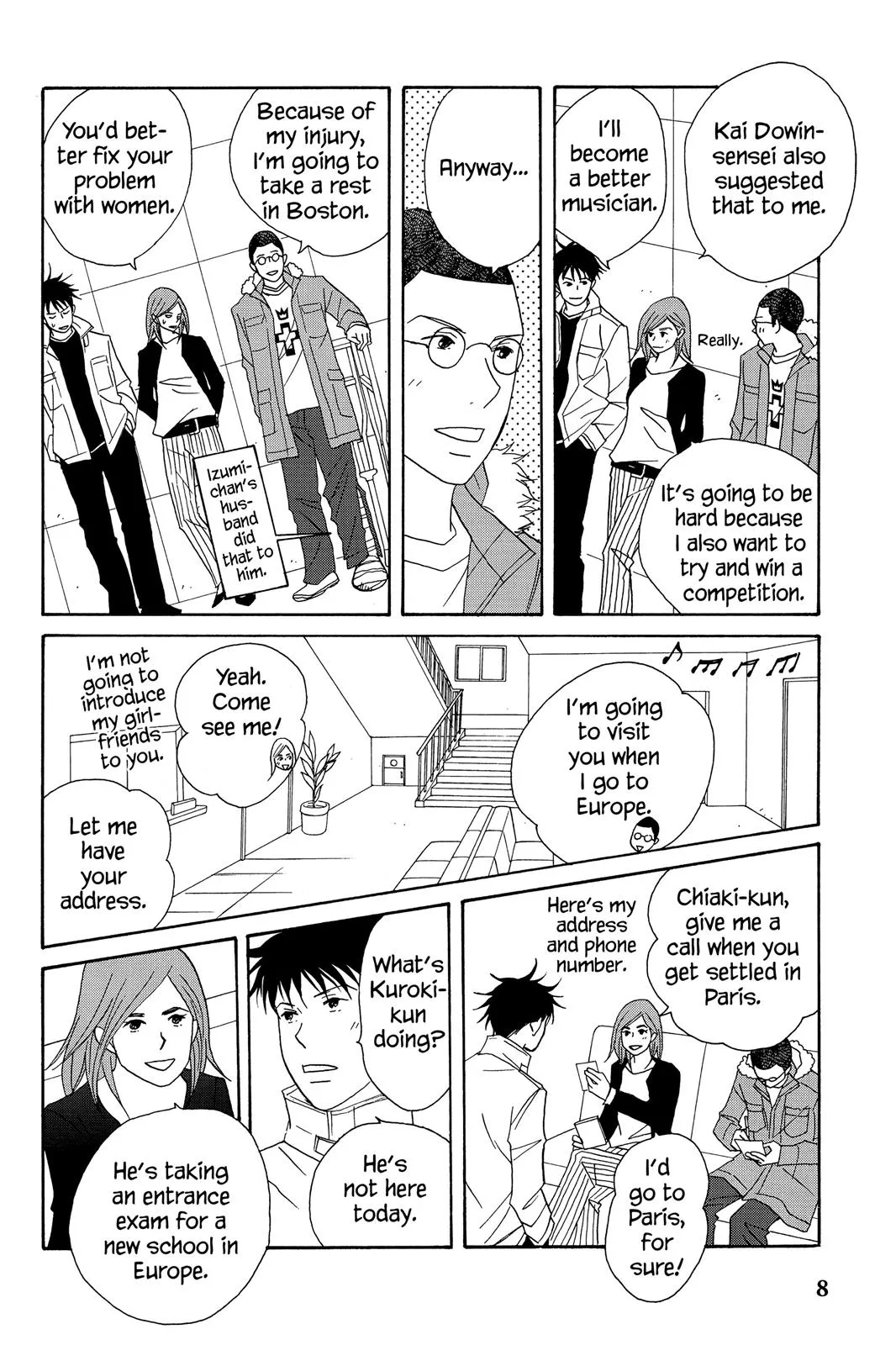 Read Nodame Cantable chapter 52.5 image 9 on Lezhin