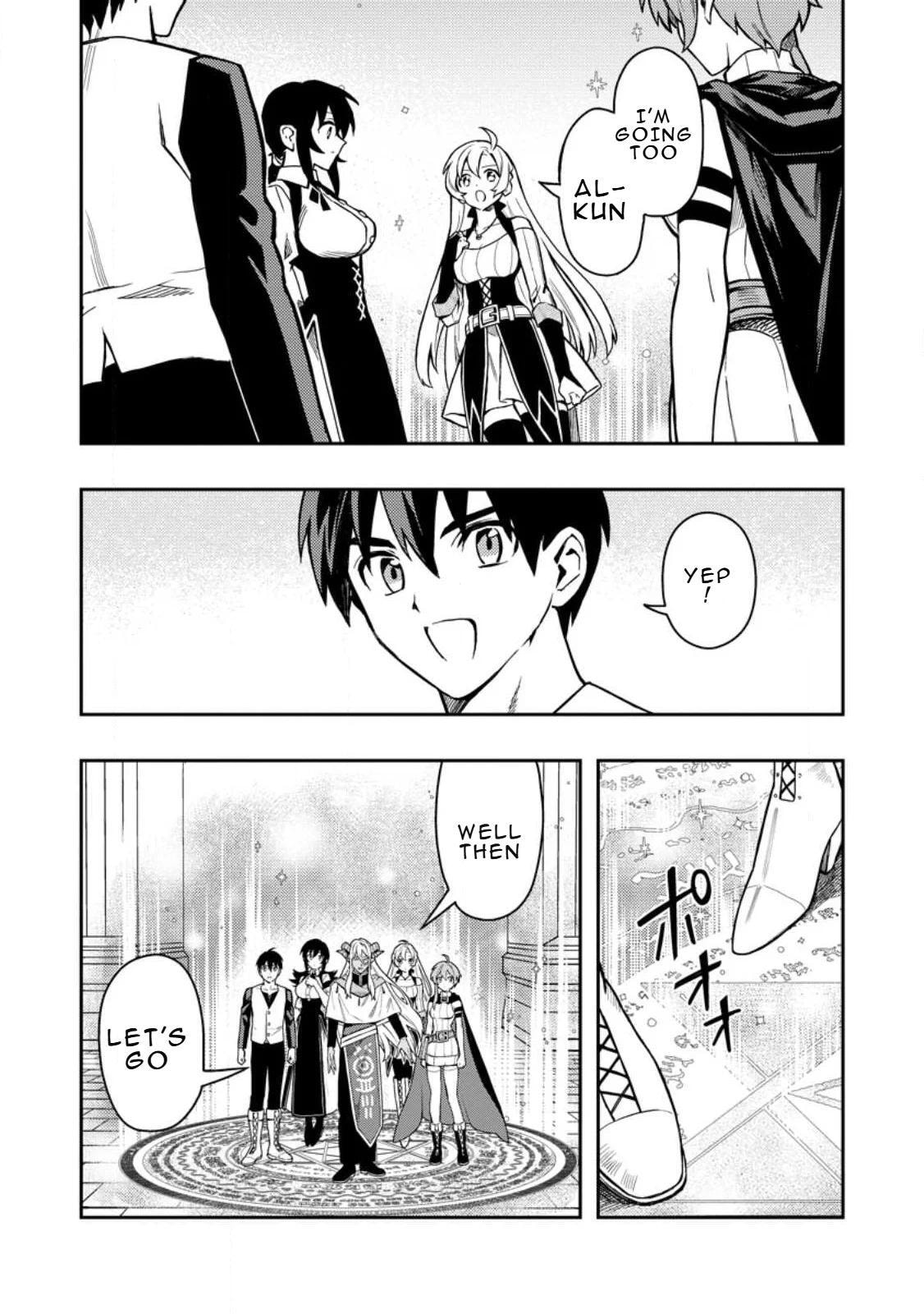 Nomin Kanren no Sukiru Bakka Agetetara Nazeka Tsuyoku Natta Chapter 46 page 13 - 