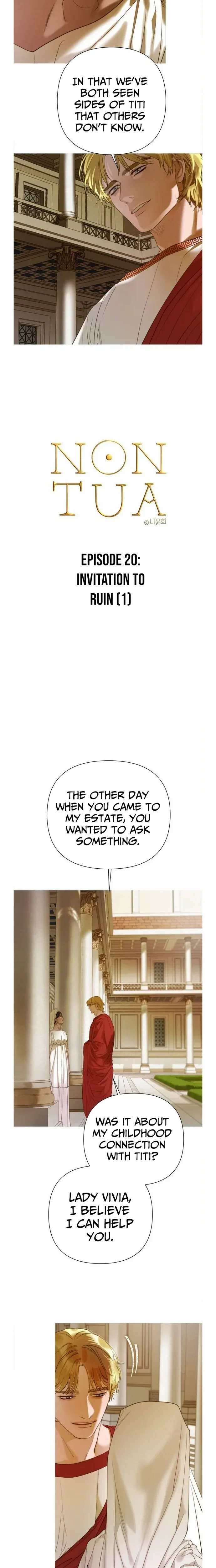 Read Non Tua chapter 20 image 1 on Lezhin