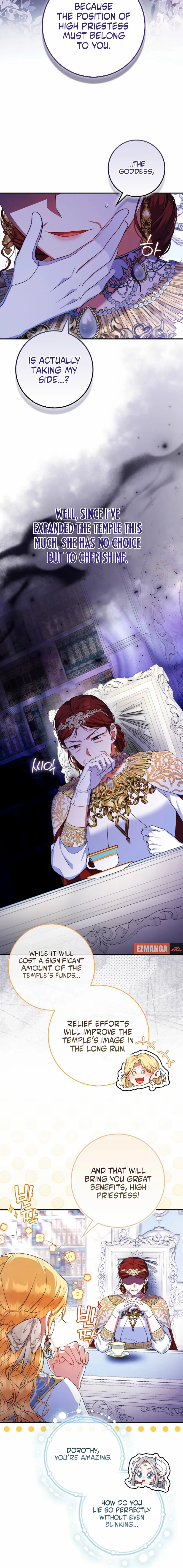 Read Not A Saint, But A Celestial Maiden chapter 11 image 8 on Lezhin