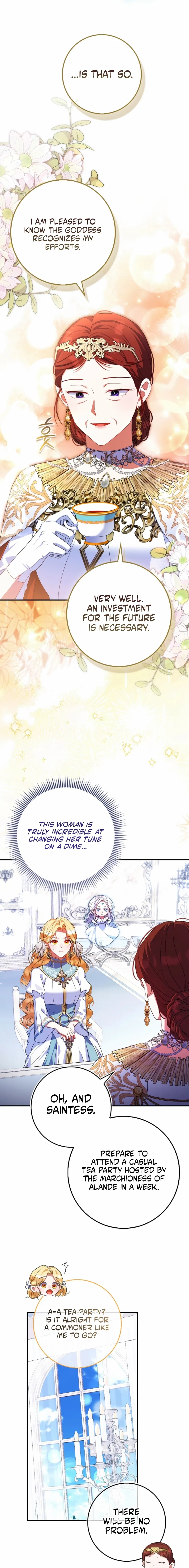 Read Not A Saint, But A Celestial Maiden chapter 11 image 9 on Lezhin