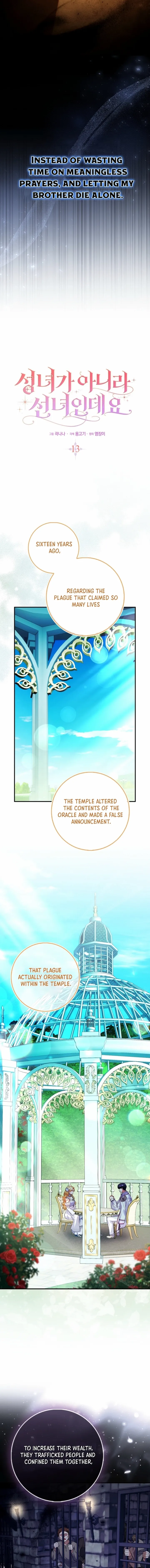 Read Not A Saint, But A Celestial Maiden chapter 13 image 3 on Lezhin