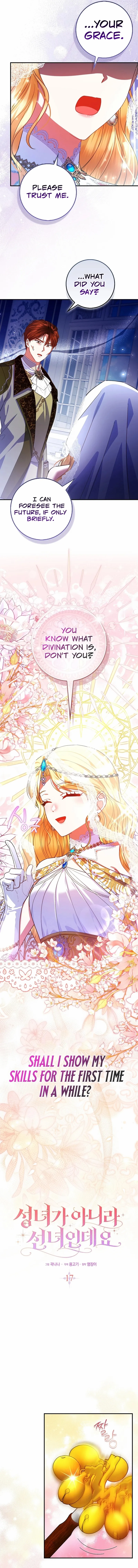 Read Not A Saint, But A Celestial Maiden chapter 17 image 5 on Lezhin