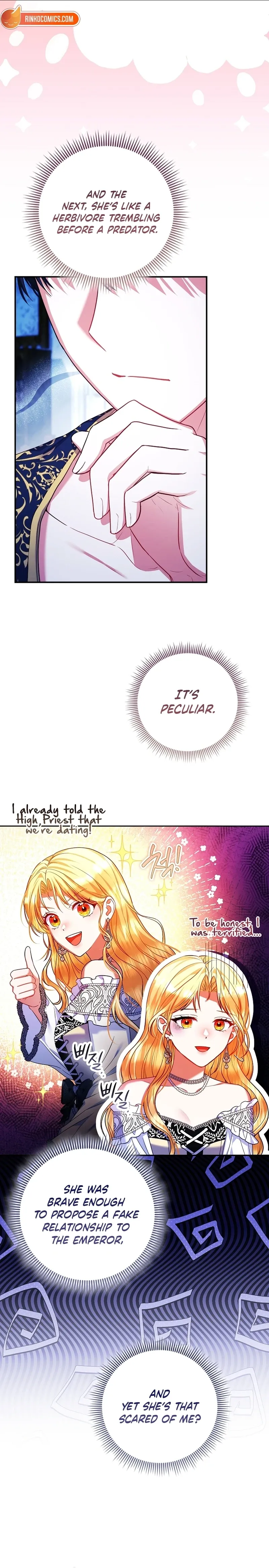 Read Not A Saint, But A Celestial Maiden chapter 28 image 1 on Lezhin