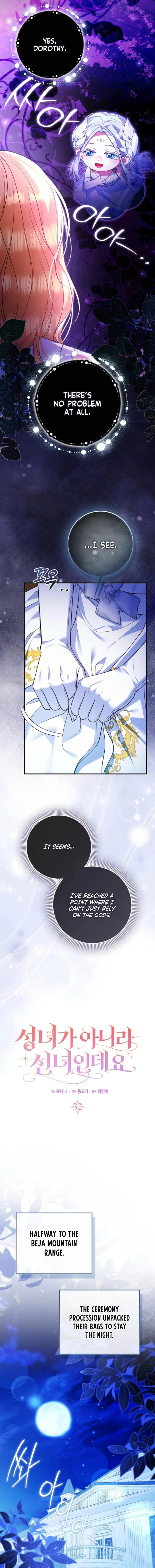 Read Not A Saint, But A Celestial Maiden chapter 32 image 8 on Lezhin
