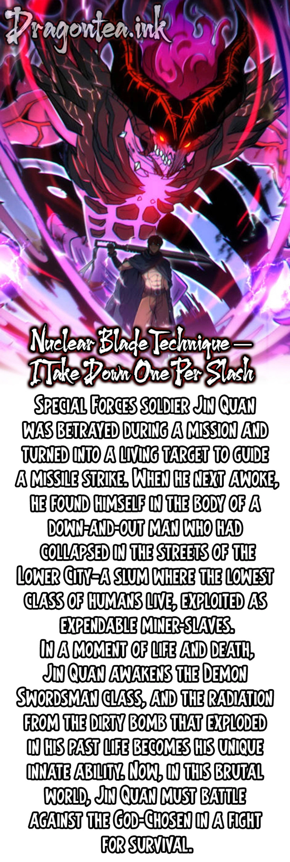Read Nuclear Slash Technique꞉ One Hit, One Kill chapter 0 image 2 on Lezhin