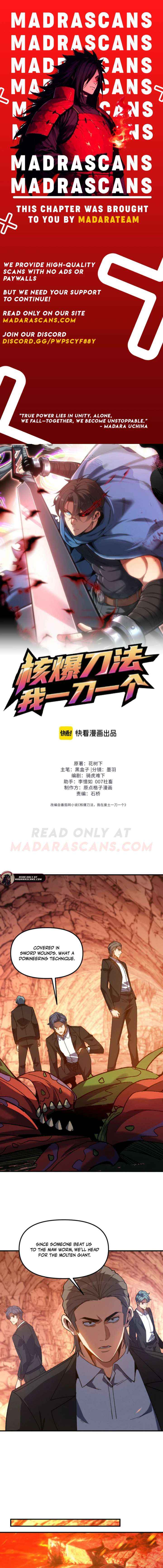Read Nuclear Slash Technique꞉ One Hit, One Kill chapter 16 image 1 on Lezhin