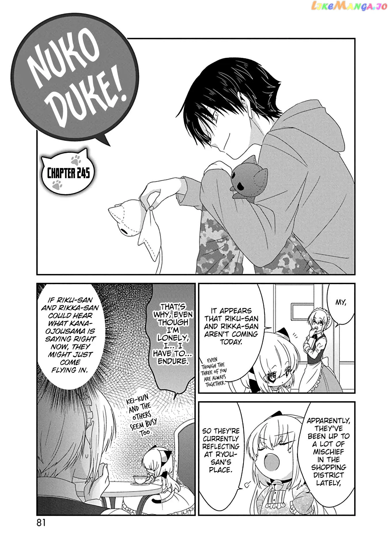 Read Nukoduke!  Manga chapter 245 image 1 on Lezhin