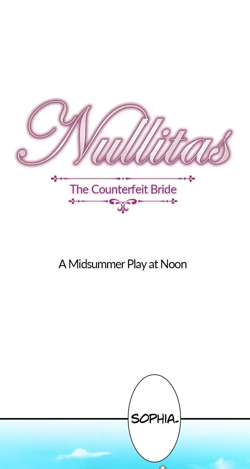 Nullitas ~The Counterfeit Bride~ Chapter 53 page 1 - 