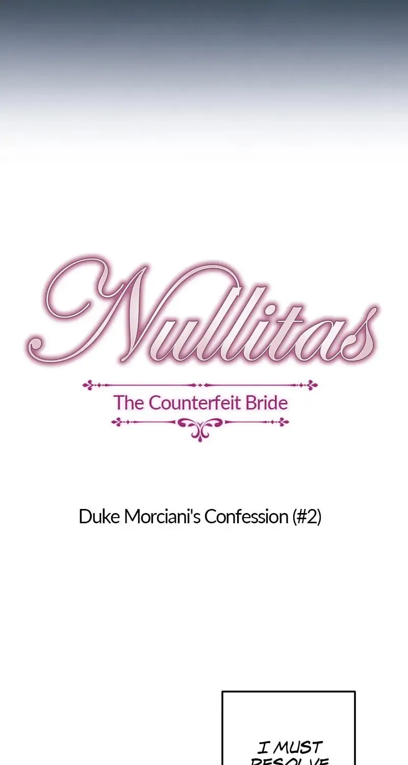 Nullitas ~The Counterfeit Bride~ Chapter 57 page 3 - 