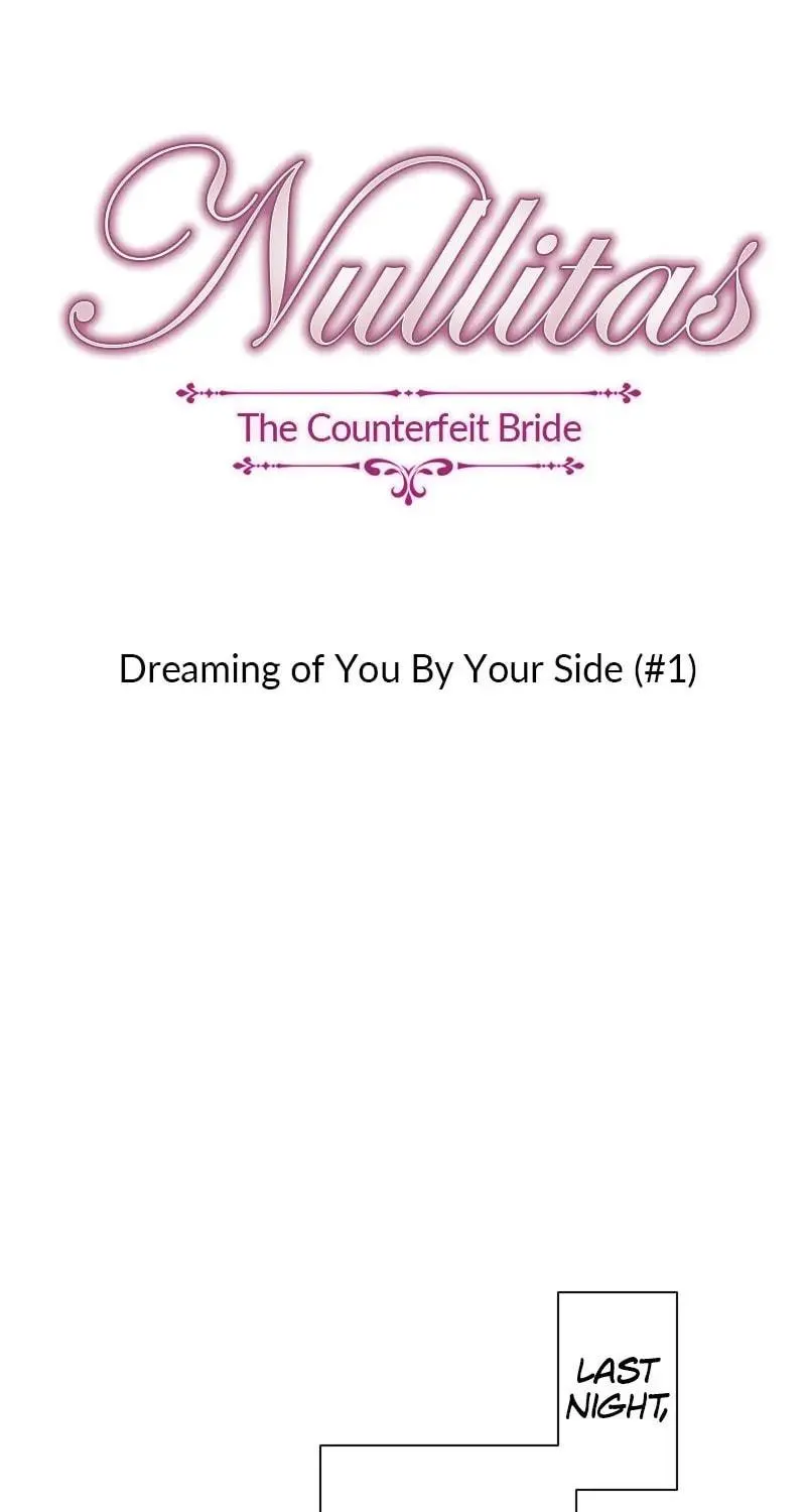 Nullitas ~The Counterfeit Bride~ Chapter 72 page 5 - 