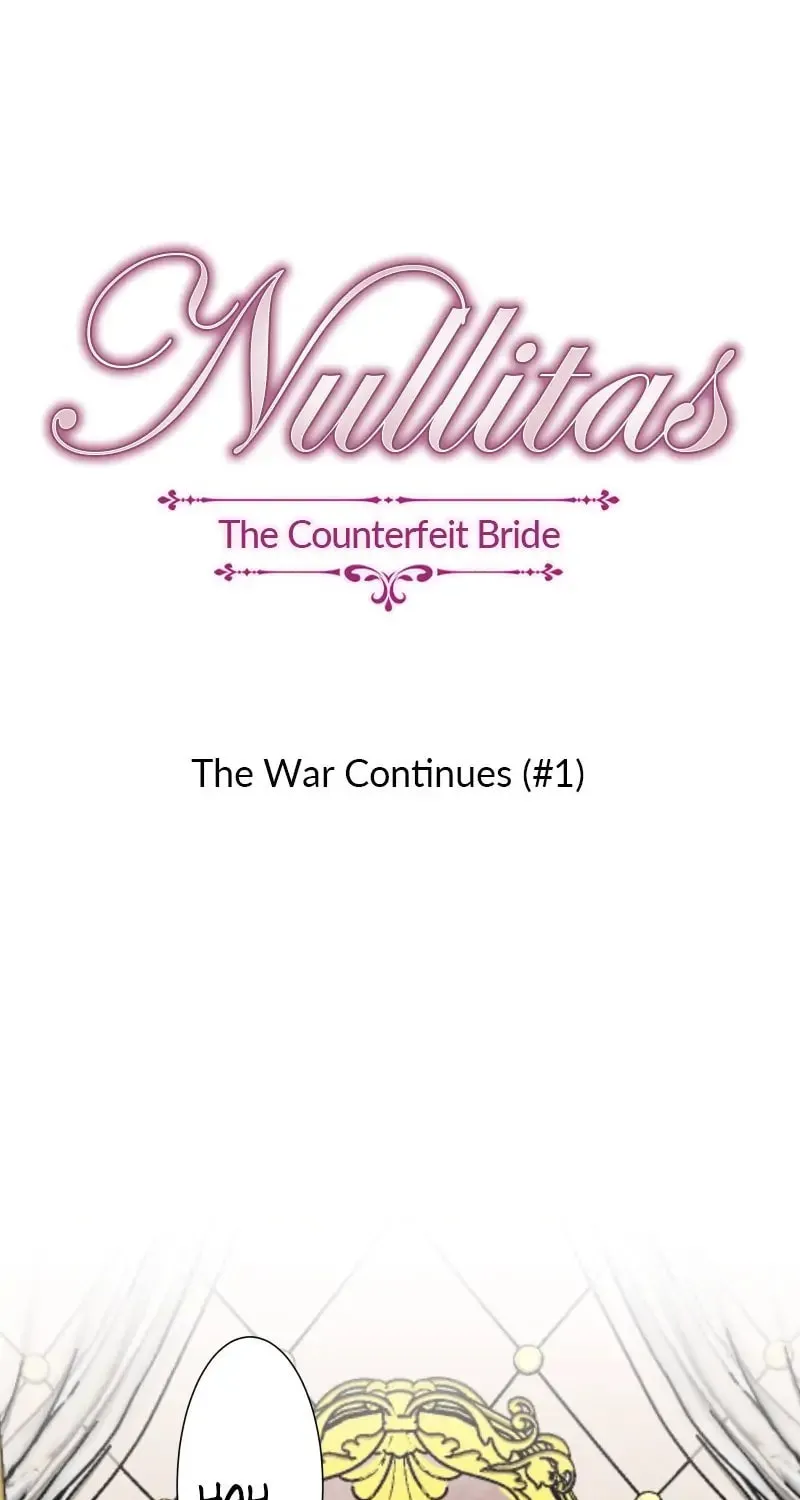 Nullitas ~The Counterfeit Bride~ Chapter 88 page 1 - 