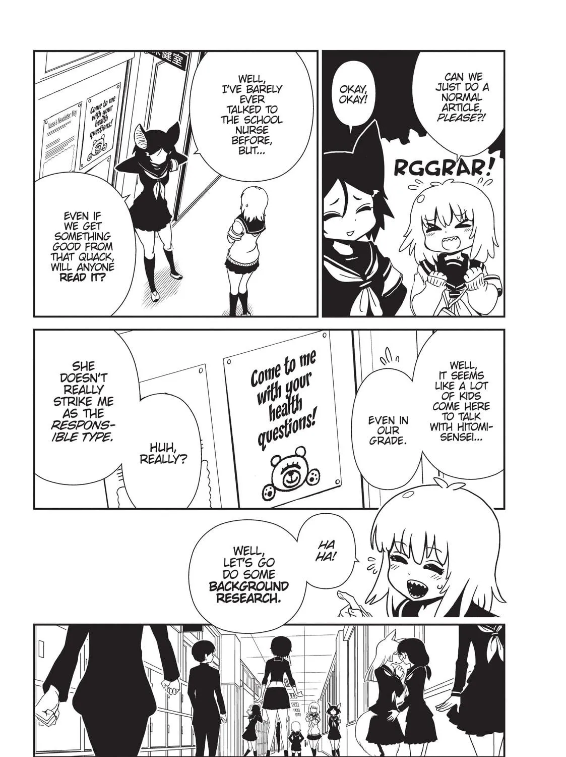 Nurse Hitomi’s Monster Infirmary Chapter 21.5 page 9 - 