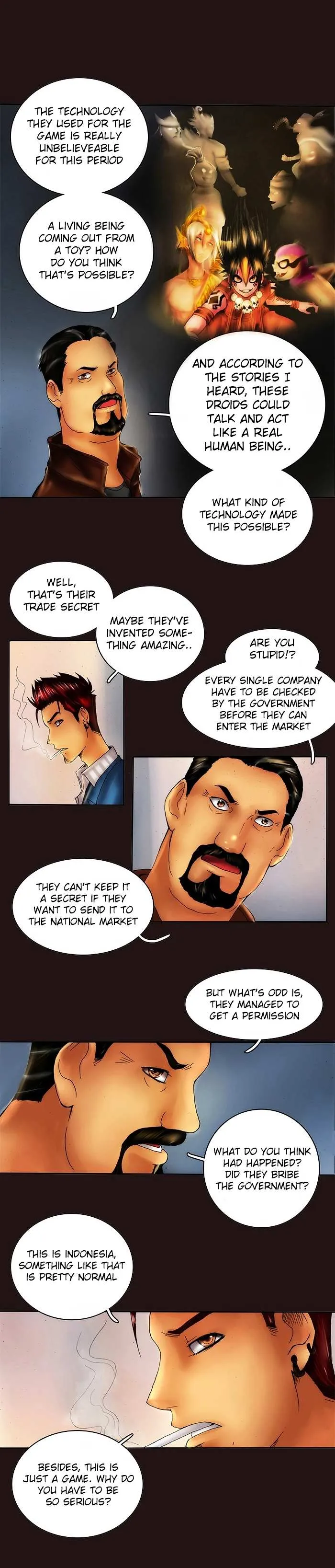 Read Nusantara Droid War chapter 8 image 9 on Lezhin
