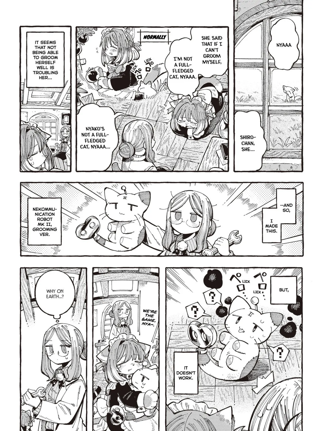 Nyako to Hakase Chapter 13 page 3 - 