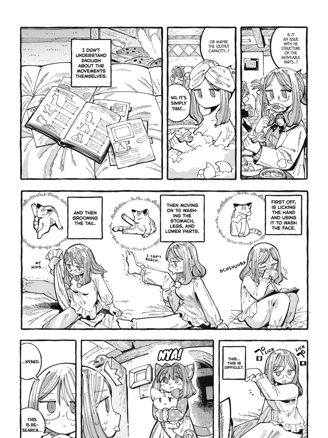 Nyako to Hakase Chapter 13 page 5 - 